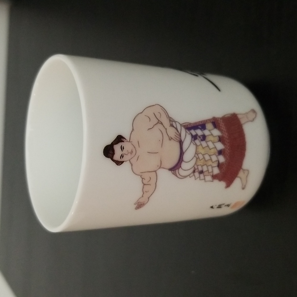 Japanese Sumotori Teacup